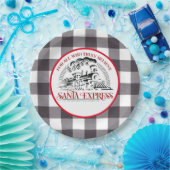 Santa Express Trein Papieren Bordje (Feest)