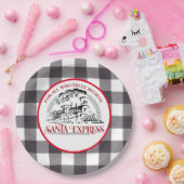 Santa Express Trein Papieren Bordje (Feest)