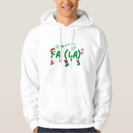 Santa Fa La 8 Favoriete Vakantie Grappige Wiskunde Hoodie