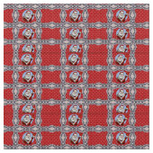 Santa Fabric Stof (Close Up)