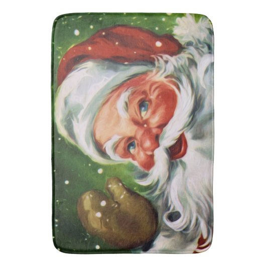  Santa Face 1 Badmat (Voorkant Verticaal)