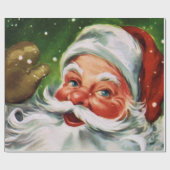  Santa Face 1 Cadeaupapier (Vlak)