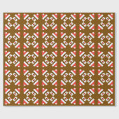 Santa Face Cadeaupapier (Vlak)