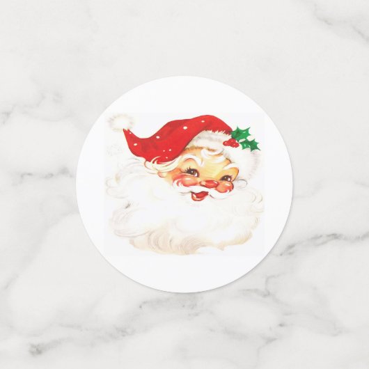  Santa Face Confetti (Kleine voorkant)
