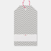 SANTA FACE hipster feestelijke kerst modern cadeau Cadeaulabel (Achterkant)