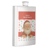 Santa Face | Kerstgeest Noordpool Vinyl Wrap Flacon (Rechts)