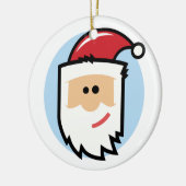 Santa Face Ornament (Links)