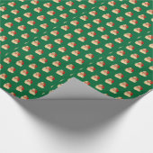  Santa Face-pakpapier Cadeaupapier (Hoek)