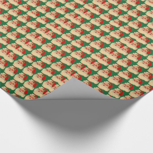  Santa Face-pakpapier Cadeaupapier (Hoek)