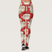  Santa Face Red Leggings (Achterkant)