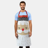 Santa Face Schort (Gedragen)