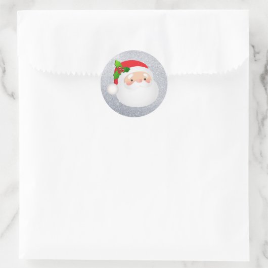 Santa Face Stickers (Tas)