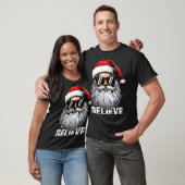 Santa Face Sungles Believe Christmas Shirts For Bo (Unisex)