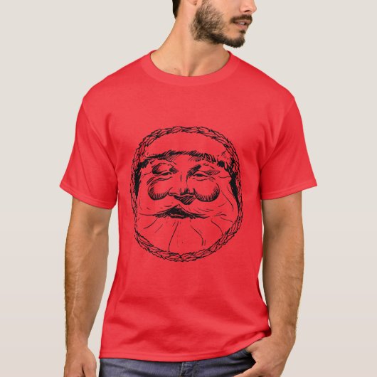 Santa Face T-shirt (Voorkant)