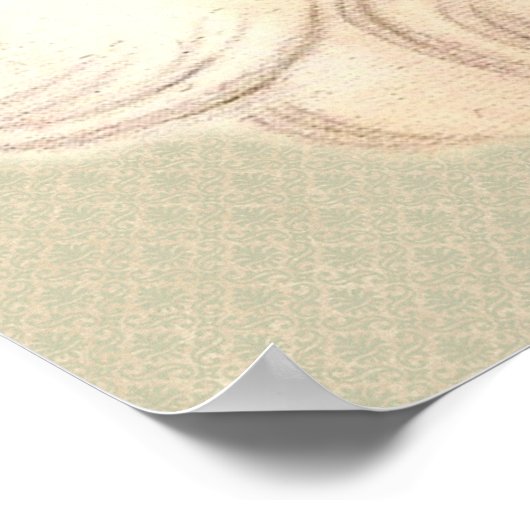 santa face vintage poster (Hoek)