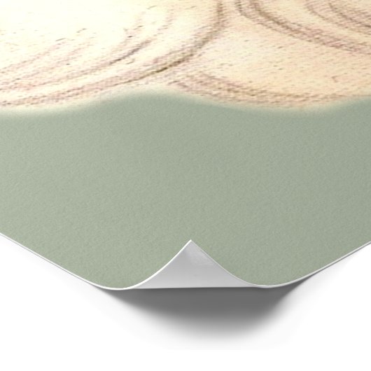 santa face vintage poster (Hoek)