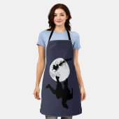 Santa Fallin' Volle Maan Schort (Gedragen)