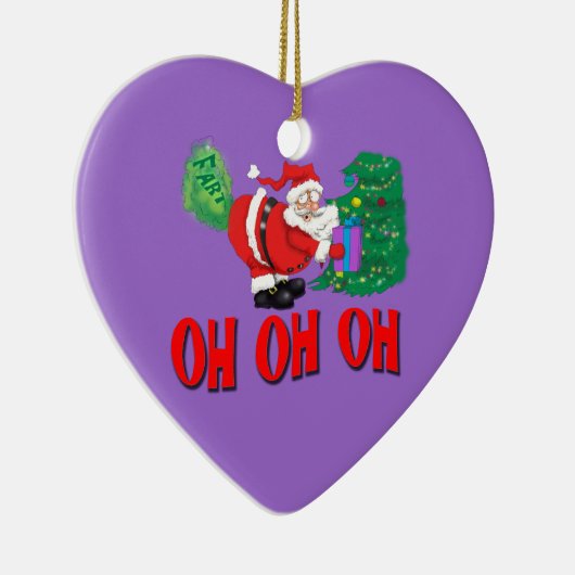santa farce oh oh ornament (Rechts)