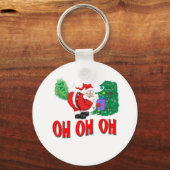 santa farce sleutelhanger (Voorkant)