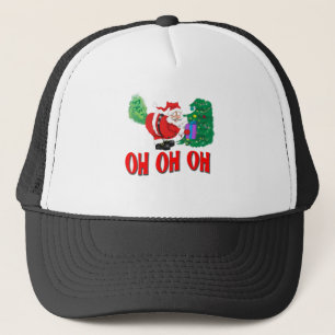 santa farce trucker pet