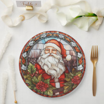  Santa Faux Glas in lood Vakantie