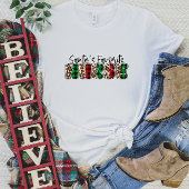 Santa Favoriete Nurse Vakantie Vrouwen T-shirt