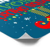 Santa Favorite Ortho Squad Elf Orthodontist Christ Poster (Hoek)