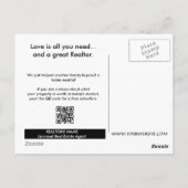 Santa Fe Abstracte Kunst Makelaar Heeft Net Postka Briefkaart (Achterkant)