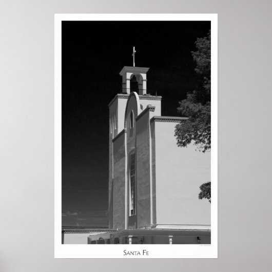 Santa Fe Architecture Poster (Voorkant)