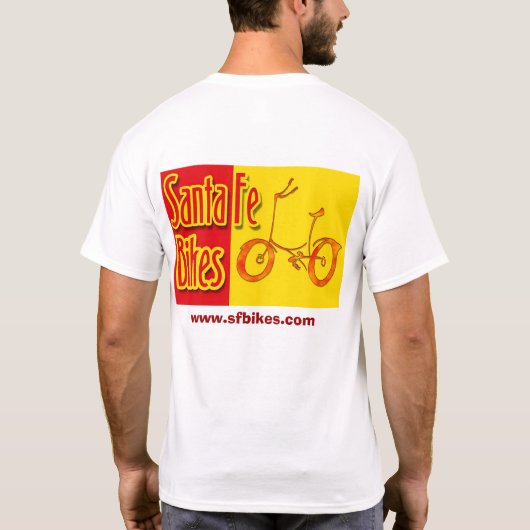 Santa Fe Bikes T-shirt 3 (Achterkant)