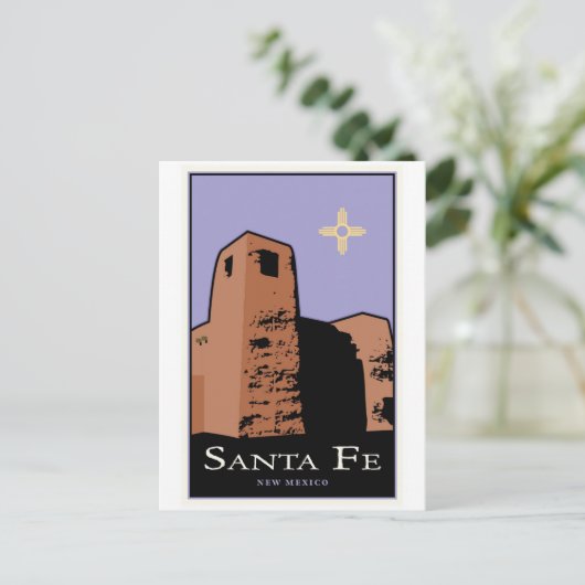 Santa Fe Briefkaart (Staand voorkant)