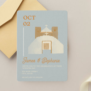 Santa Fe bruiloft uitnodigingen