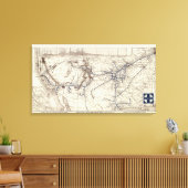 Santa Fe Canvas Afdruk (Insitu (Woonkamer))