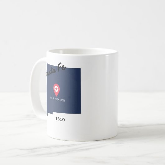 Santa Fe coffee mug Koffiemok (Voorkant links)
