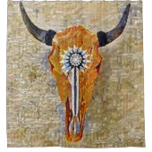 Santa Fe Design 1 — douchegordijn (Voorkant)