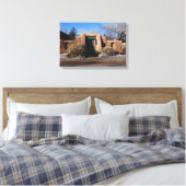 Santa Fe-deur Canvas Afdruk (Insitu (Slaapkamer))