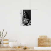 Santa Fe Fluitspeler Poster (Keuken)