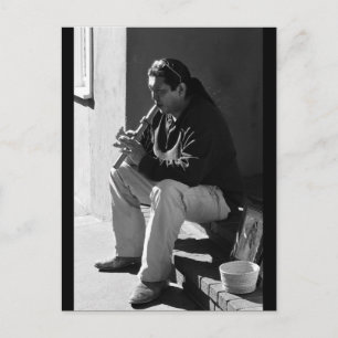 Santa Fe Flutist Briefkaart
