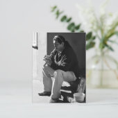 Santa Fe Flutist Briefkaart (Staand voorkant)