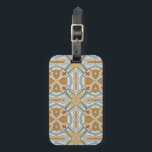 Santa Fe Geometric Tegel Pattern Bagagelabel<br><div class="desc">Voeg wat flair aan uw bagage toe met dit tegel patroon. Hand gemaakt door mij, voor jou! Bekijk mijn winkel voor meer kleuren en patronen, plus accessoires zoals teenslippers, tassen, badmatten, handdoeken, cosmetische zakjes, mokken en douchegordijnen. Je kunt je eigen tekst altijd toevoegen. Laat me weten of je iets wilt...</div>