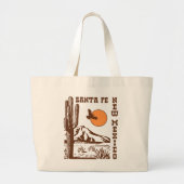 Santa Fe Grote Tote Bag (Voorkant)