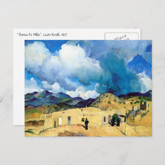 Santa Fe Hills Briefkaart (Voorkant / Achterkant)