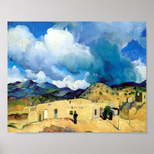 Santa Fe Hills Poster