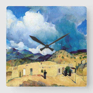Santa Fe Hills Vierkante Klok