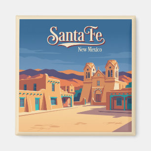 Santa Fe Historic Plaza New Mexico Magneet