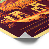 Santa Fe  Kunst Poster (Hoek)