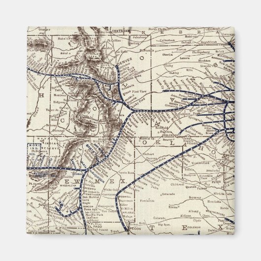 Santa Fe Magneet (Voorkant)