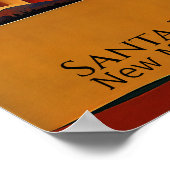 Santa Fe Minimalist Abstract Poster (Hoek)