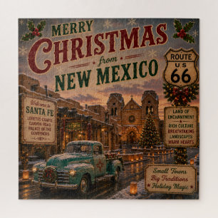 Santa Fe Mother Road Vakantienacht Legpuzzel