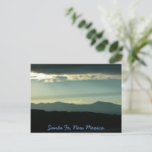 Santa Fe Mountains Briefkaart (Staand voorkant)